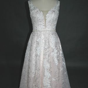 Blush wedding/prom dress